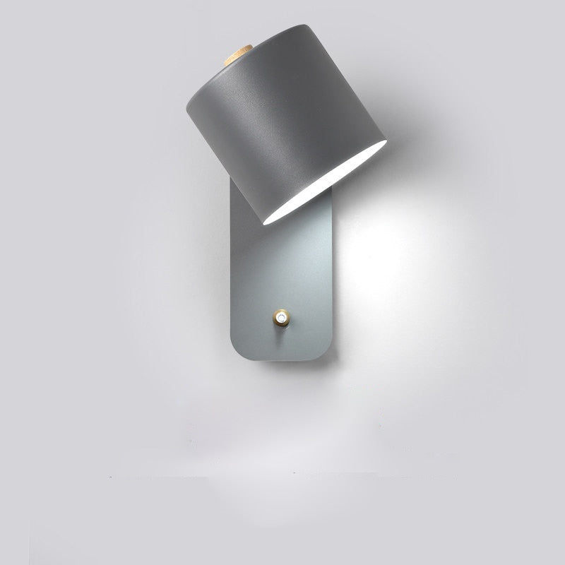 Iluminación de Pared Moderna – Interruptor Integrado y Encendido Práctico