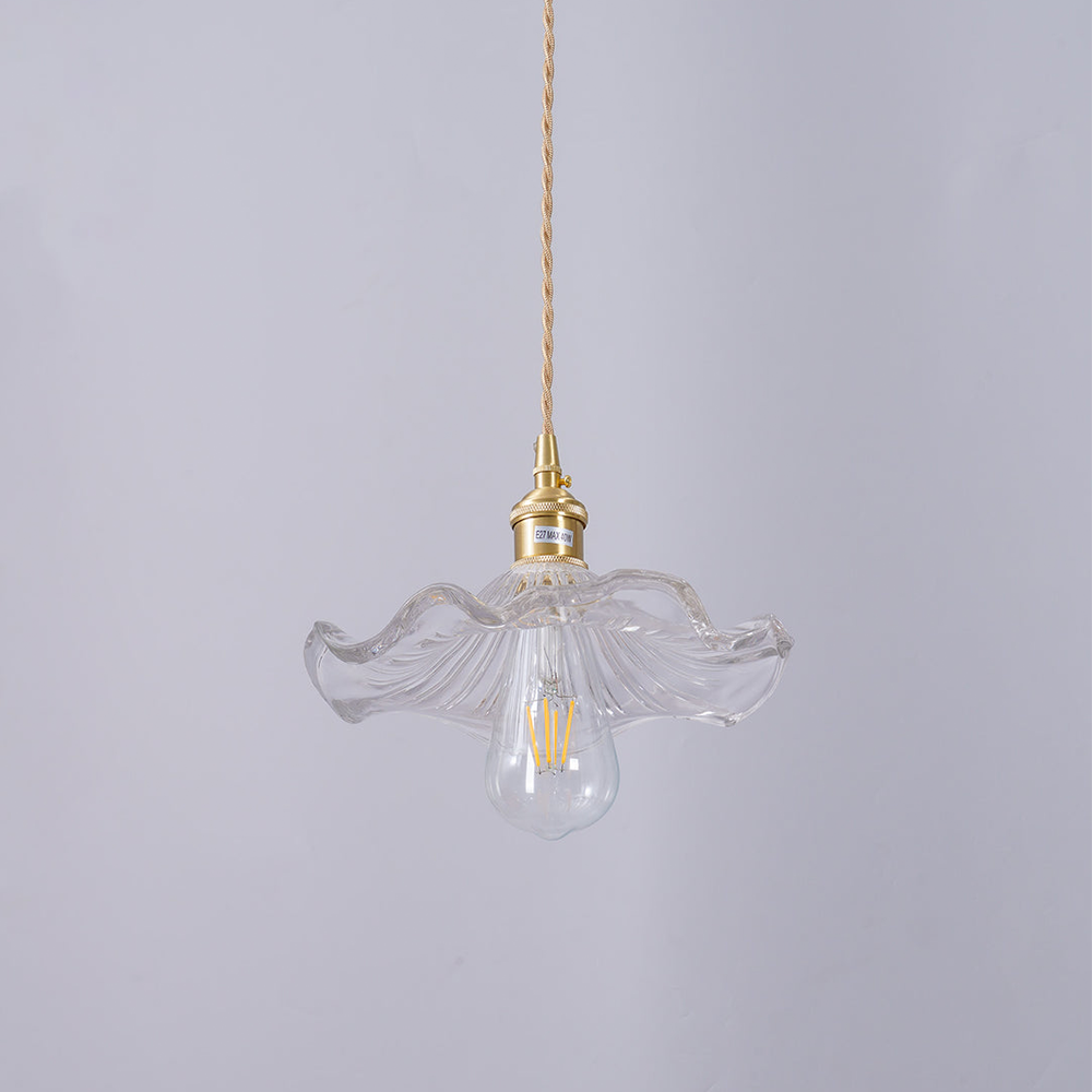 Lámpara Flor Suspendida – Encanto Natural y Espíritu Tierno