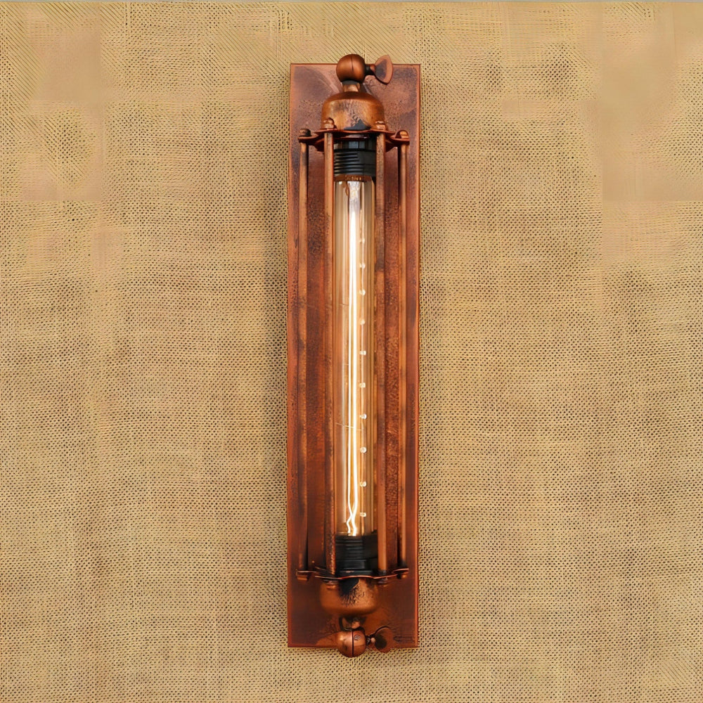 קיר תאורה וינטג' LED – קסם רטרו ותאורה מודרנית