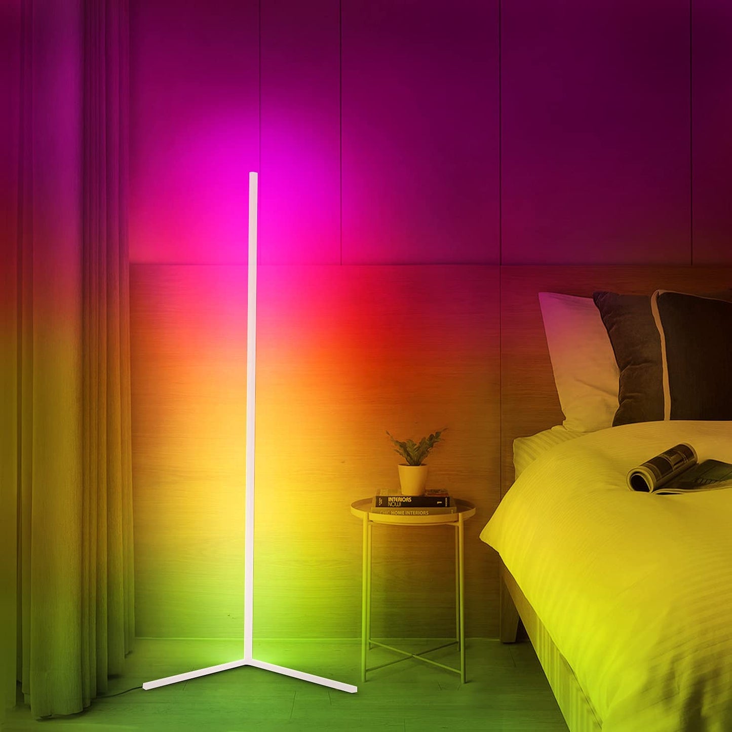 LED Rohová Lampa – Ambientné Osvetlenie a Minimalistický Dizajn