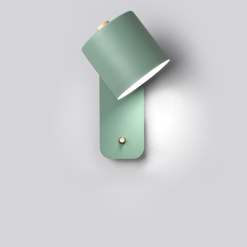 Iluminación de Pared Moderna – Interruptor Integrado y Encendido Práctico