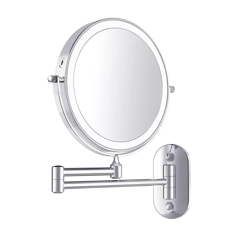 Espejo Aumentador LED – Recargable y Fácil de Usar