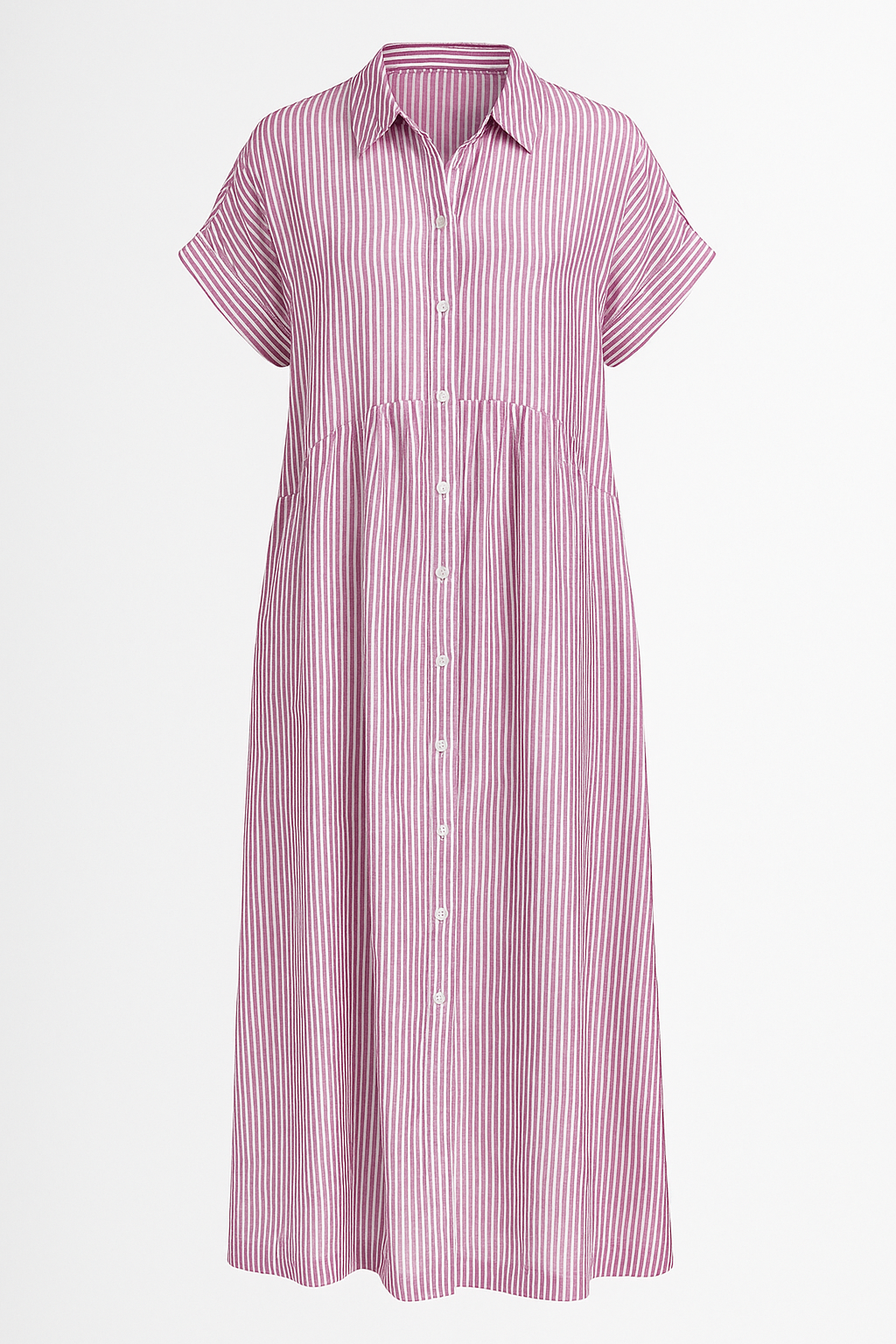 Midi-Kleid mit Taschen – Elegant, Bequem und mit praktischen Taschen