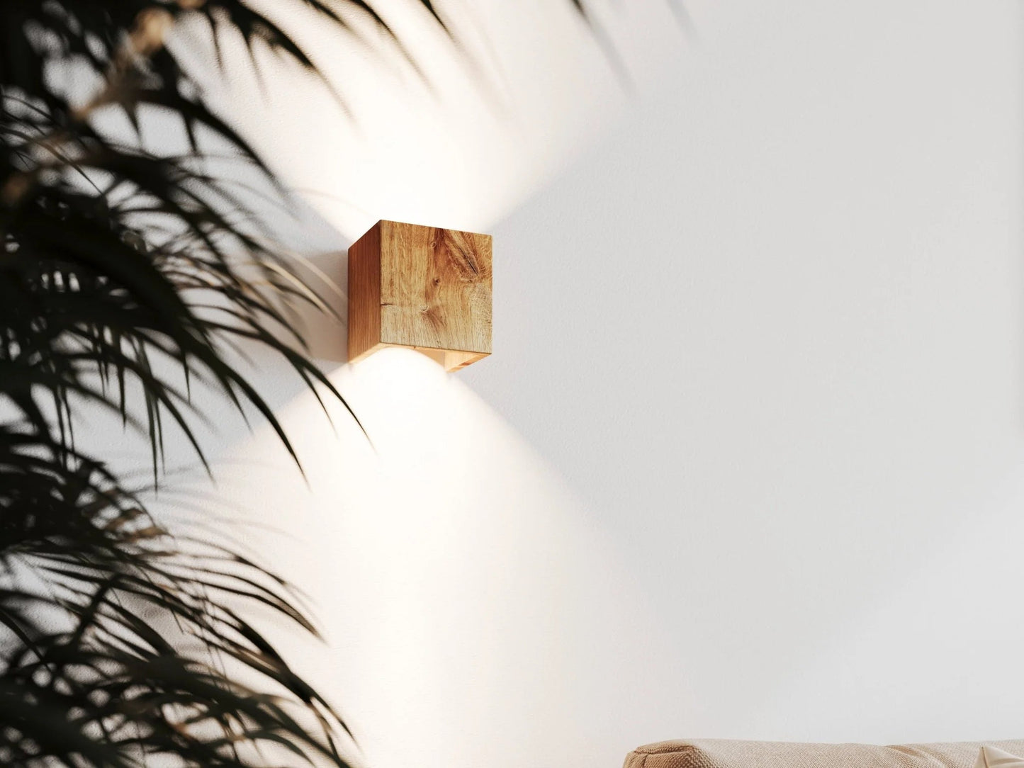 Lámpara de Pared Cuadrada – Estilo Chic y Auténtico