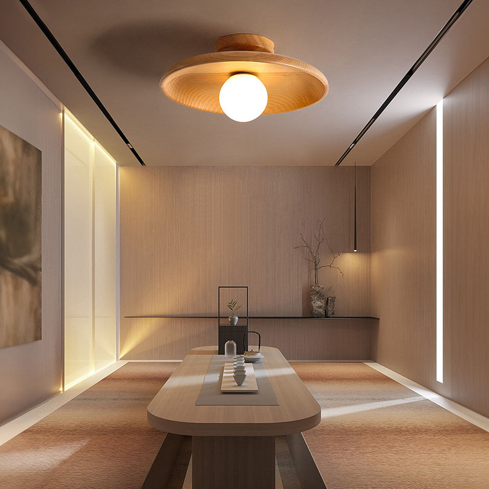 Luminaire Rond – Style Sobre Et Ambiance Raffinée