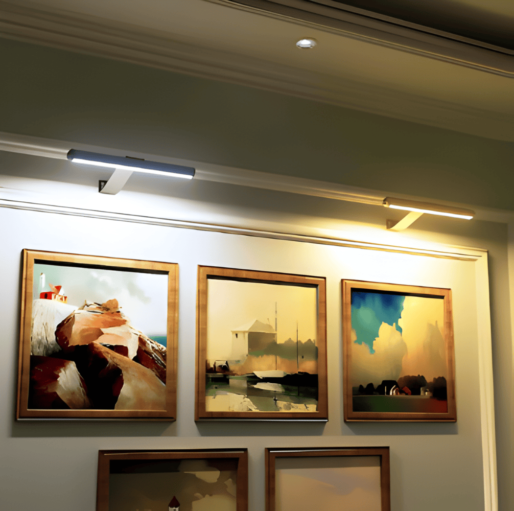 USB Rechargeable Cordless Rotating Led Wall Lamp - Full Rotation & Convenient Recharge