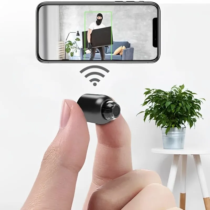 Intelligens Wifi Kamera – Mini Formátum és Magas Felbontású Minőség