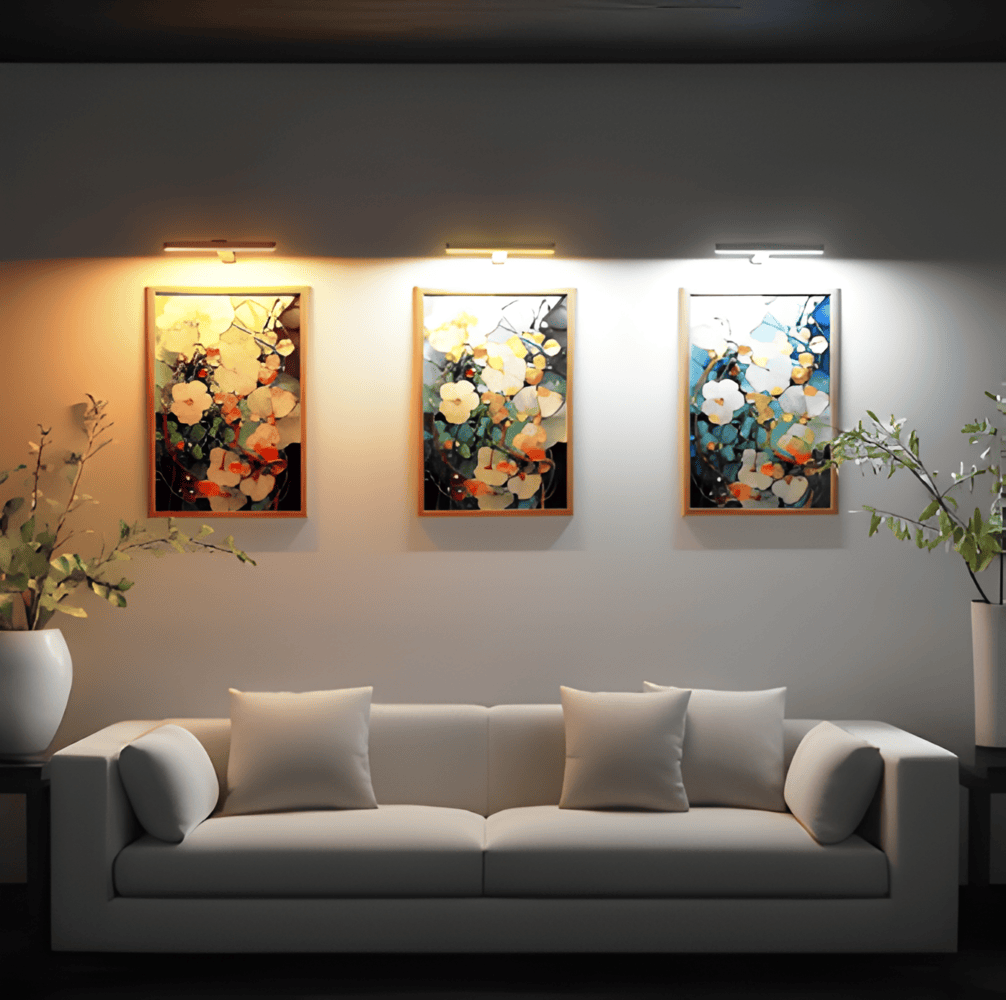 USB Rechargeable Cordless Rotating Led Wall Lamp - Full Rotation & Convenient Recharge