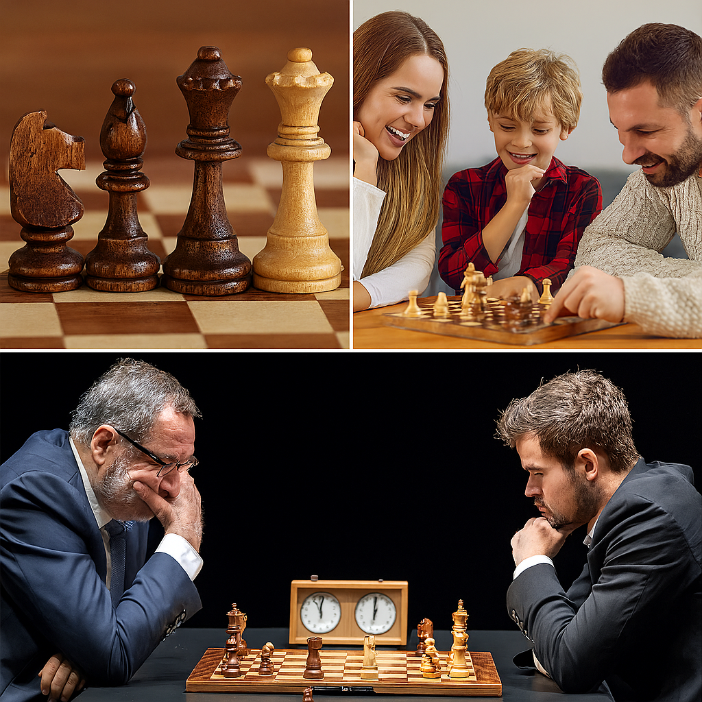 Classic Chess Game – Distinguished Craftsmanship, Care, and Aesthetics