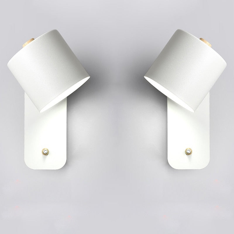 Iluminación de Pared Moderna – Interruptor Integrado y Encendido Práctico