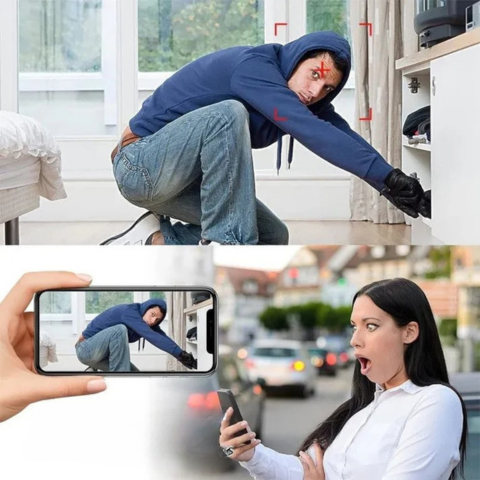 Intelligens Wifi Kamera – Mini Formátum és Magas Felbontású Minőség