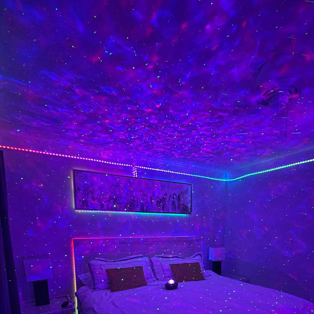 Galaxy Light Projector - opplysende og beroligende dekorasjon