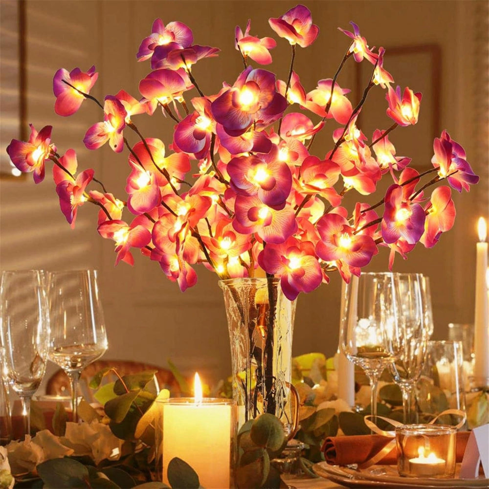 Verlichte LED-decoratie – Warme en Elegante Sfeer