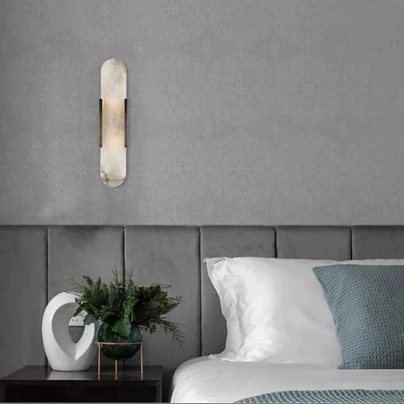 مصباح حائط LED أسود وذهبي - أناقة عصرية وتصميم أنيق