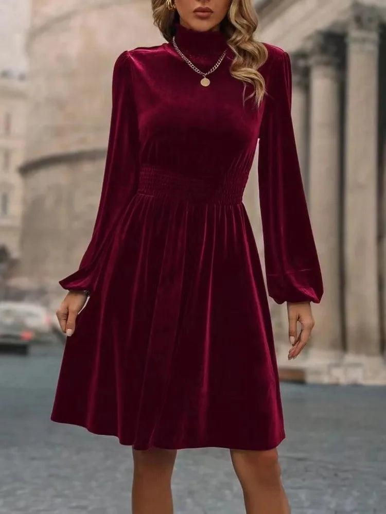 Ornélia | Elegancka Sukienka – Styl Z Kołnierzem I Smukła Sylwetka