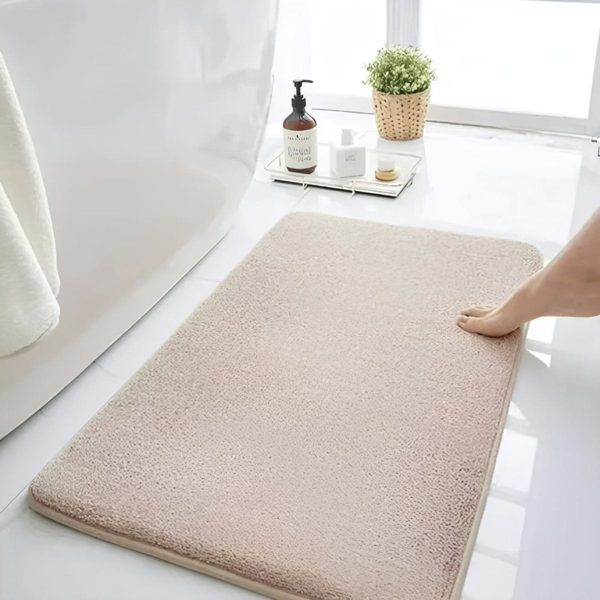 Covoare de baie super absorbante antiderapante – confort și siguranță zilnică