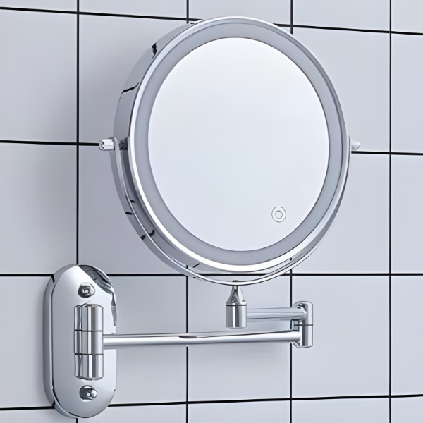 Espejo Aumentador LED – Recargable y Fácil de Usar