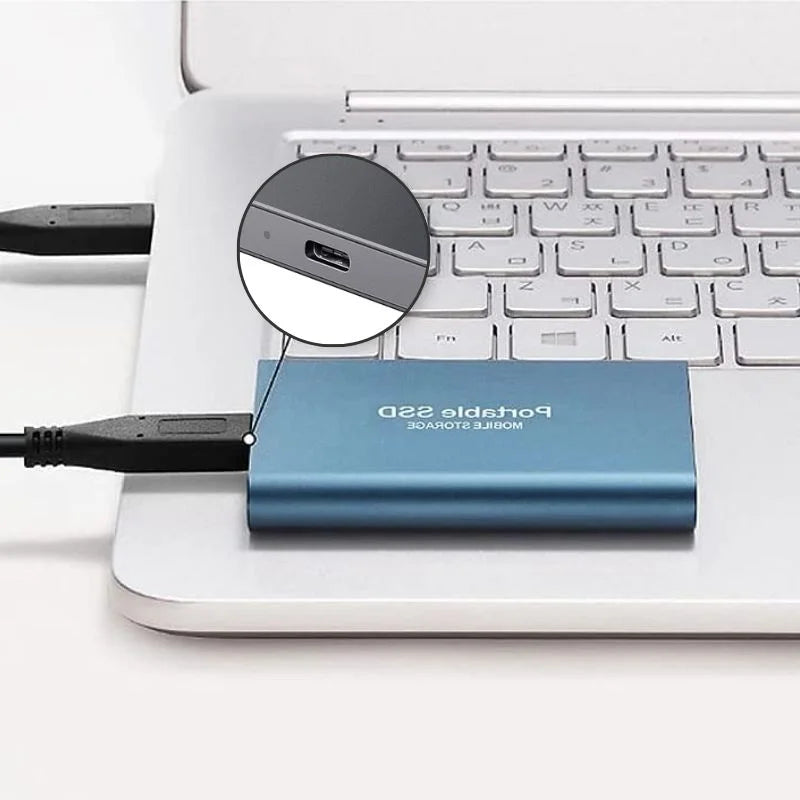 Ekstern SSD-disk med høj hastighed – Glatte og kompakte overførsler