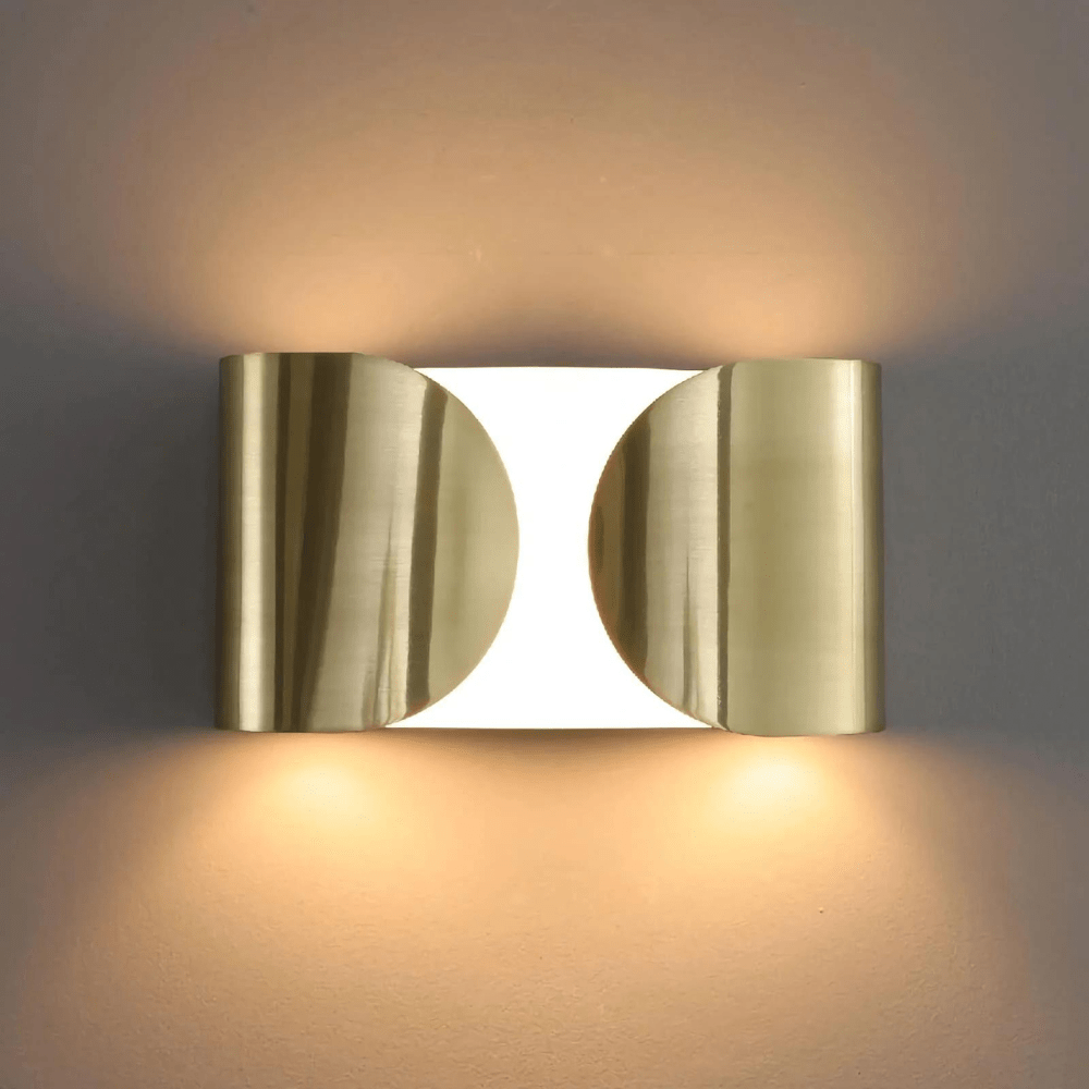 LED Vägglampa — Modern Belysning Dubbel Stråle