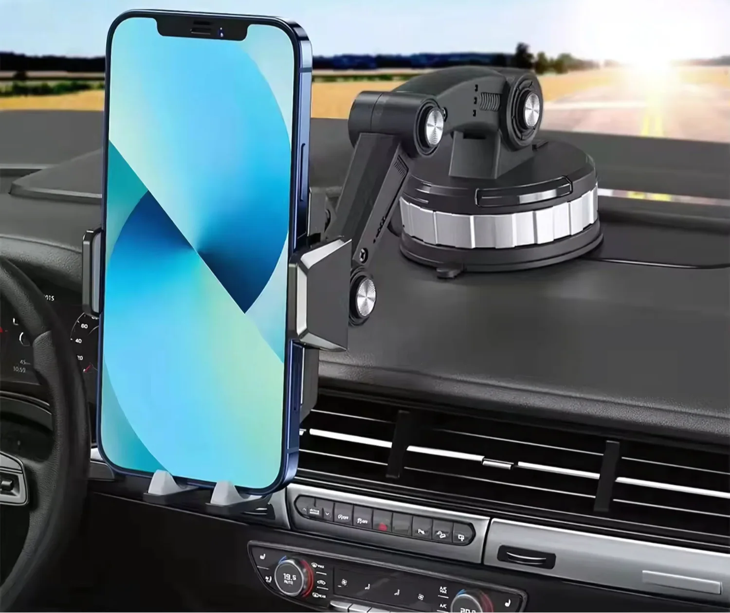 Smartphone Auto Halterung Rotierend 360° — Vollständige Rotation und maximale Stabilität