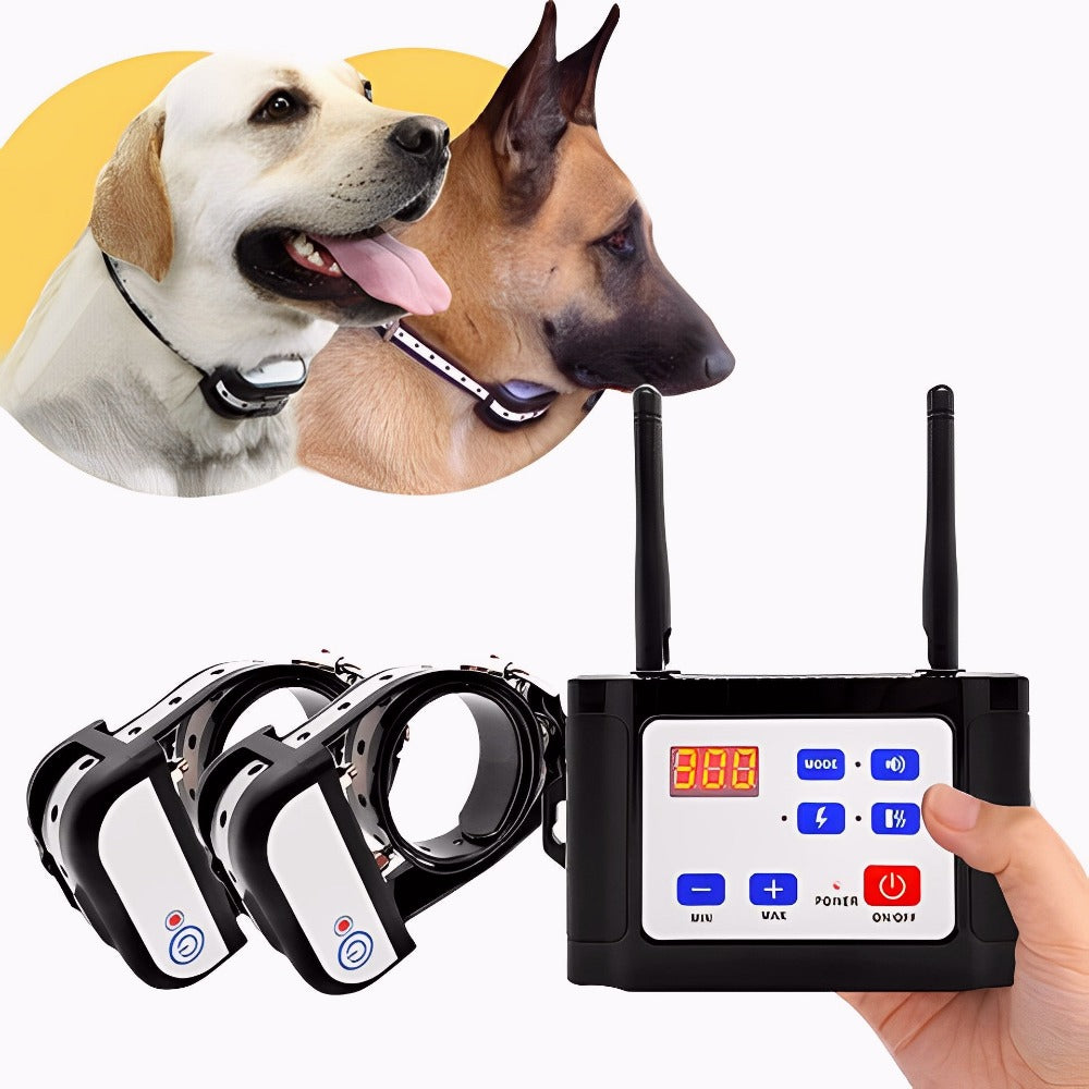 Cerca Electrónica Inalámbrica Con Collar – Seguridad Para Su Perro 