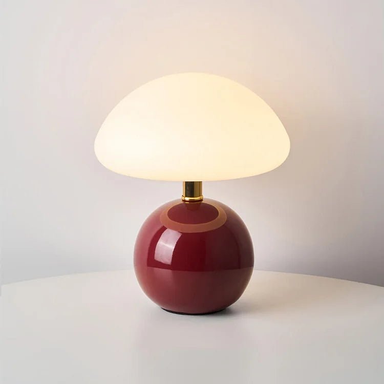 Tafellamp in de vorm van een paddenstoel – Elegantie en originaliteit 