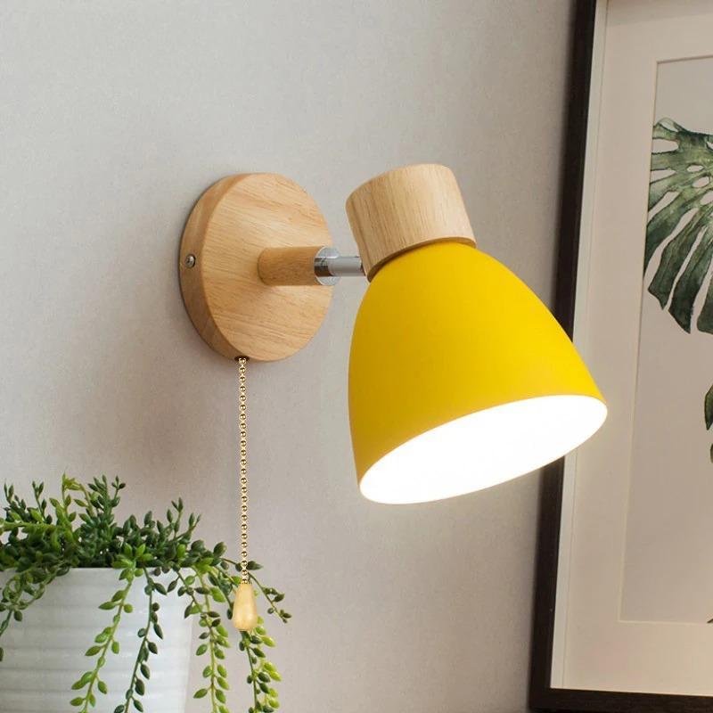 Moderne Wandlamp – Eenvoudige Stijl en Natuurlijke Touch 