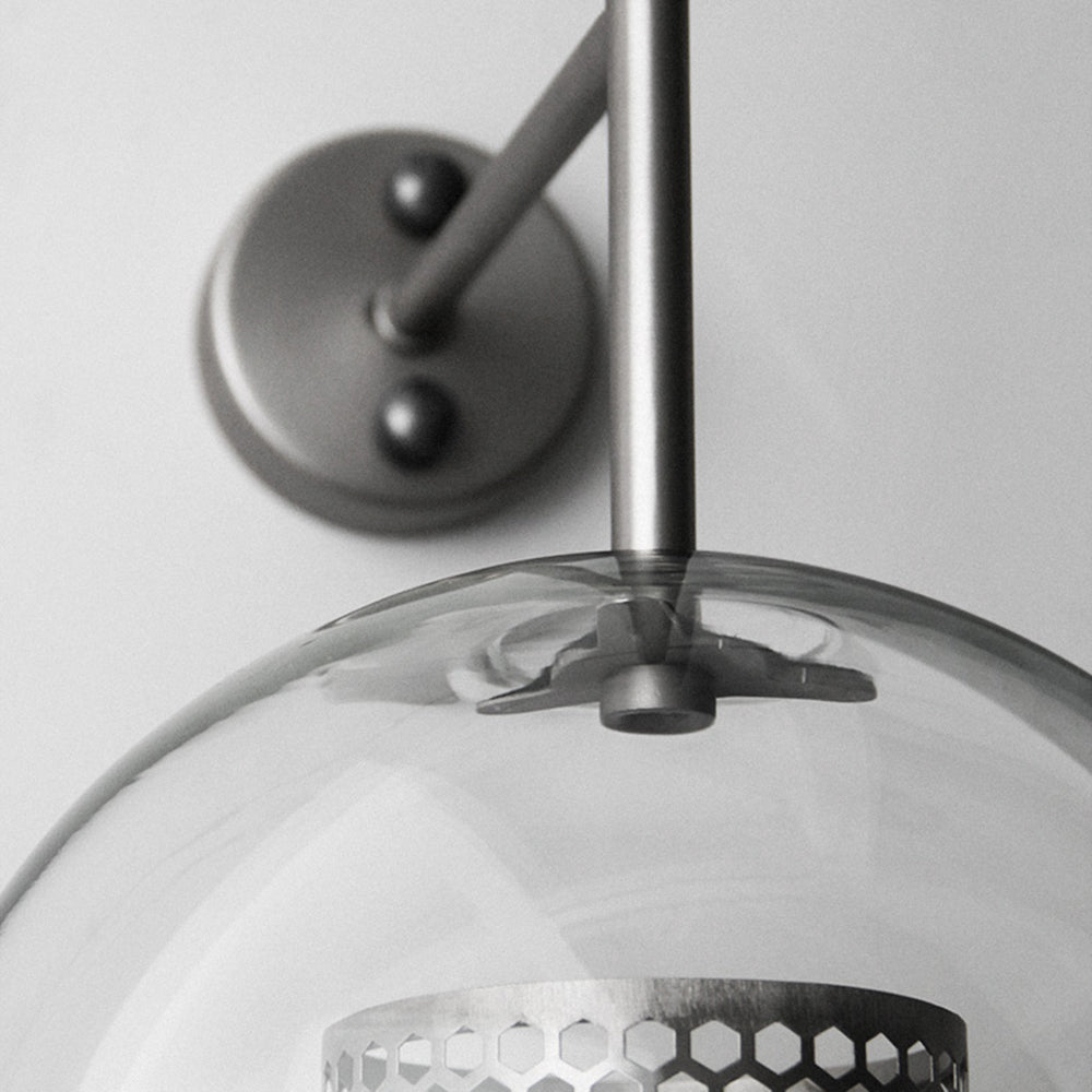 Lámpara de pared industrial geométrica - Estilo y modernidad