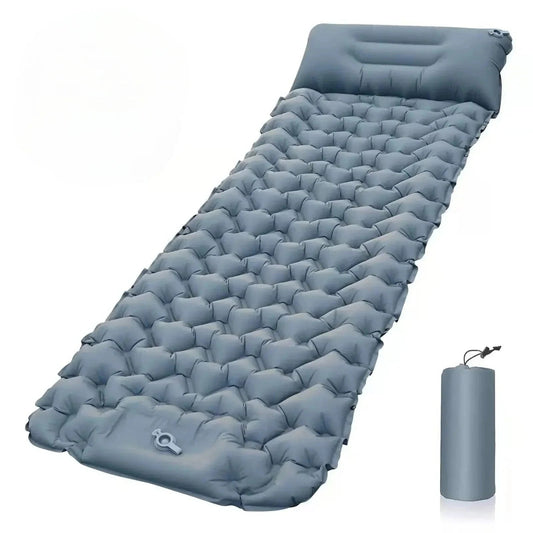 Luftmadrass för camping – Med inbyggd pump och optimal komfort 