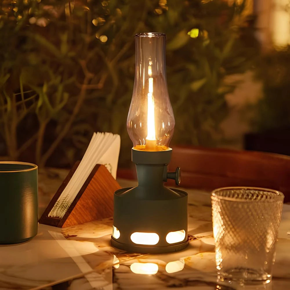 Retrotyylinen LED-lamppu – Tyylikäs koristevalaistus 