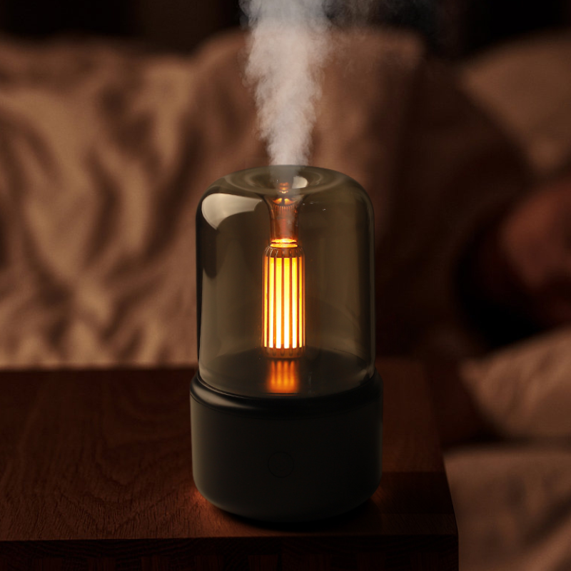 Aromadiffuser lampe — Beroligende flamme atmosfære 