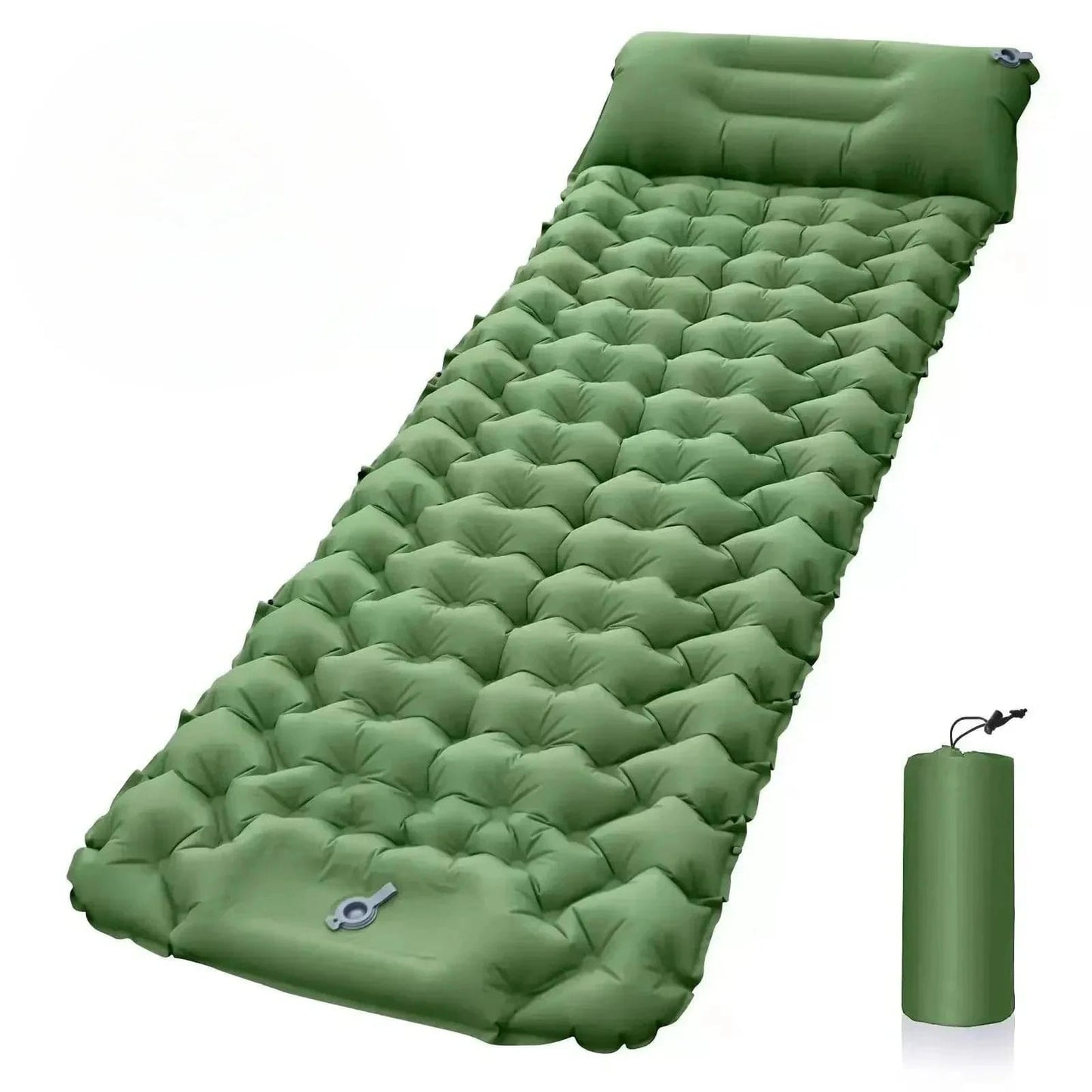 Luftmadrass för camping – Med inbyggd pump och optimal komfort 