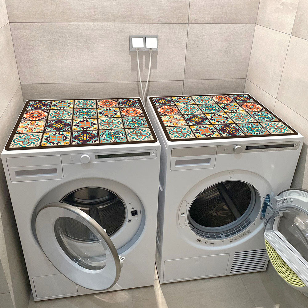 Protezione Decorativa Per Lavatrice — Motivi Colorati E Impermeabili 