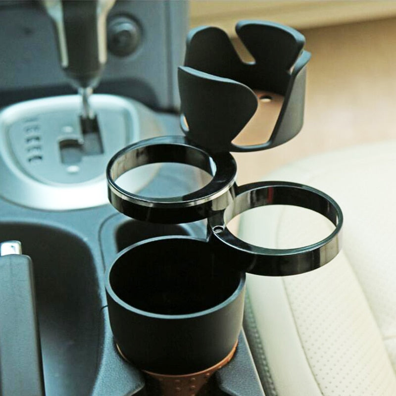 Drehbarer Becherhalter-Organizer für das Auto - Platzsparend und komfortabel für den Fahrer