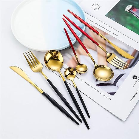 Sæt bestik 24 dele – Elegant finish til et raffineret bord 