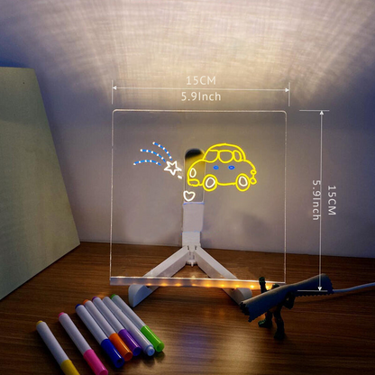 Lavagna a LED: Scrivi, illumina e mostra le tue idee a colori! 