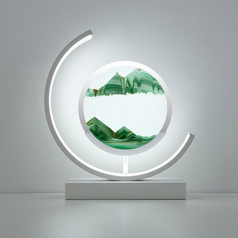Lampe À Sable En Mouvement – Relaxation Visuelle Et Ambiance Apaisante