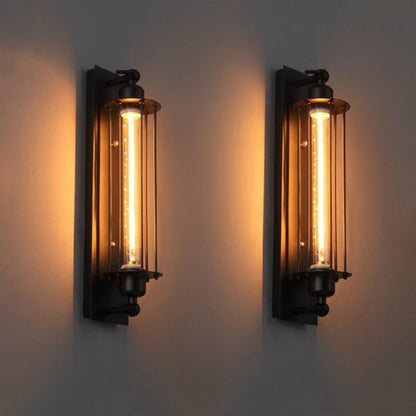 קיר תאורה וינטג' LED – קסם רטרו ותאורה מודרנית 