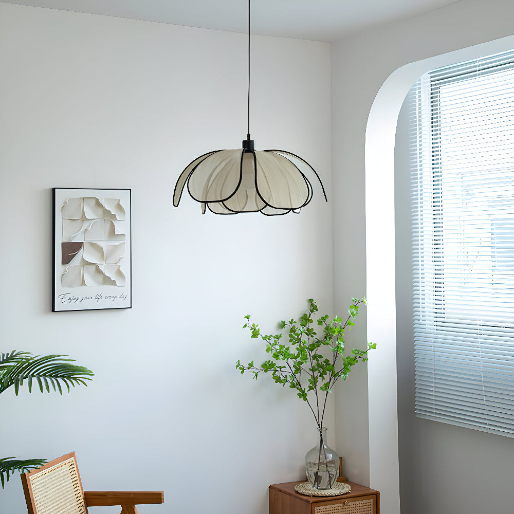 Elegantti luonnon koripajusta riippuva lamppu - Luonnollinen koristelu & harmoninen valaistus