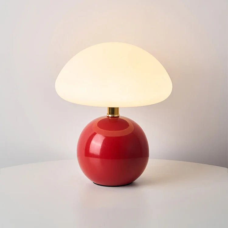 Tafellamp in de vorm van een paddenstoel – Elegantie en originaliteit 