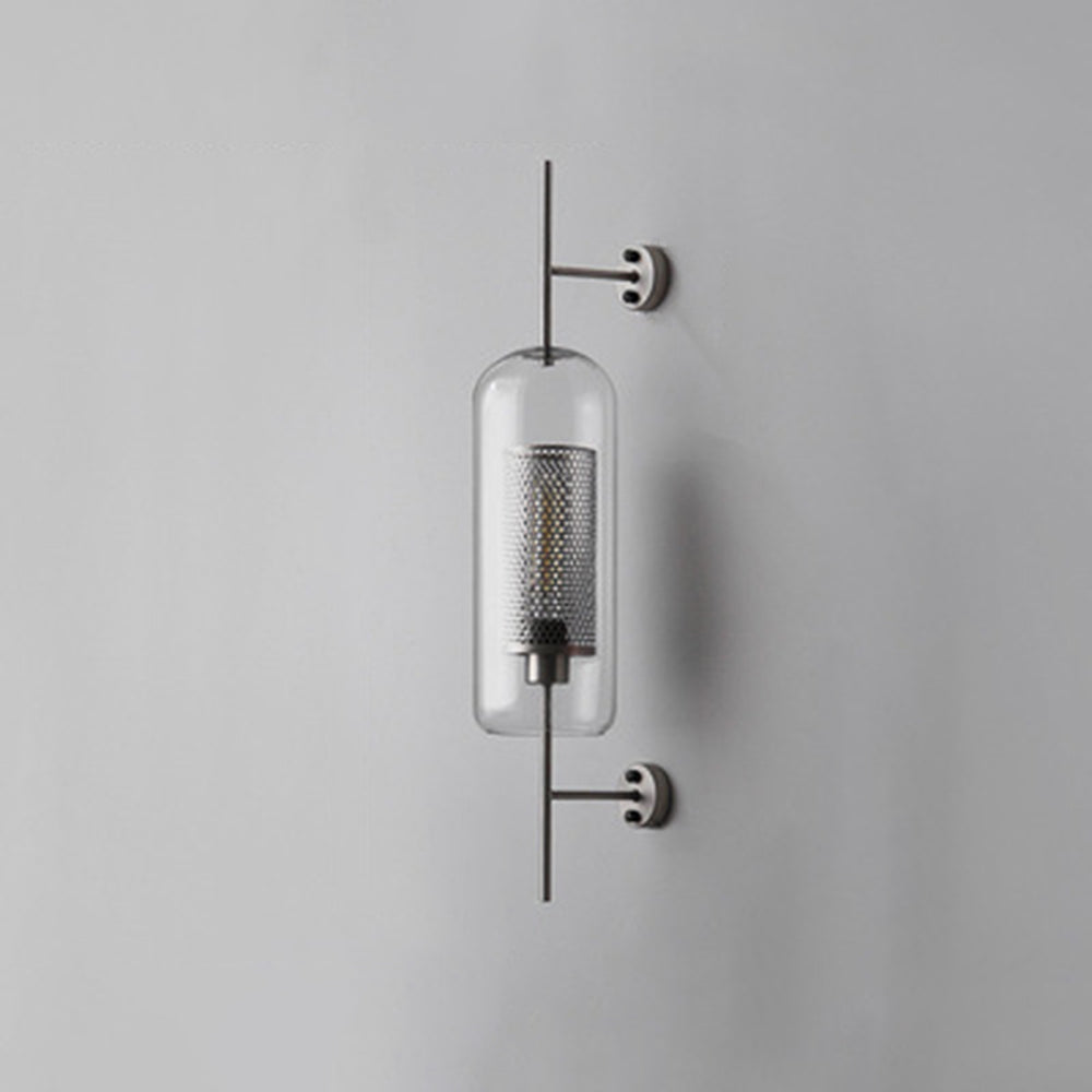 Lámpara de pared industrial geométrica - Estilo y modernidad