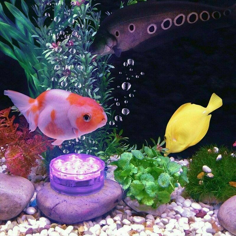 Lampe LED Submersible Avec Télécommande – Éclairage Étanche Et Polyvalent