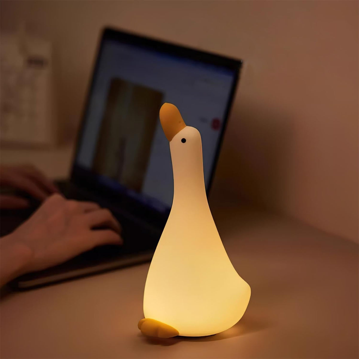 Enchanted Goose Nightlight - taktilt lys og beroligende design