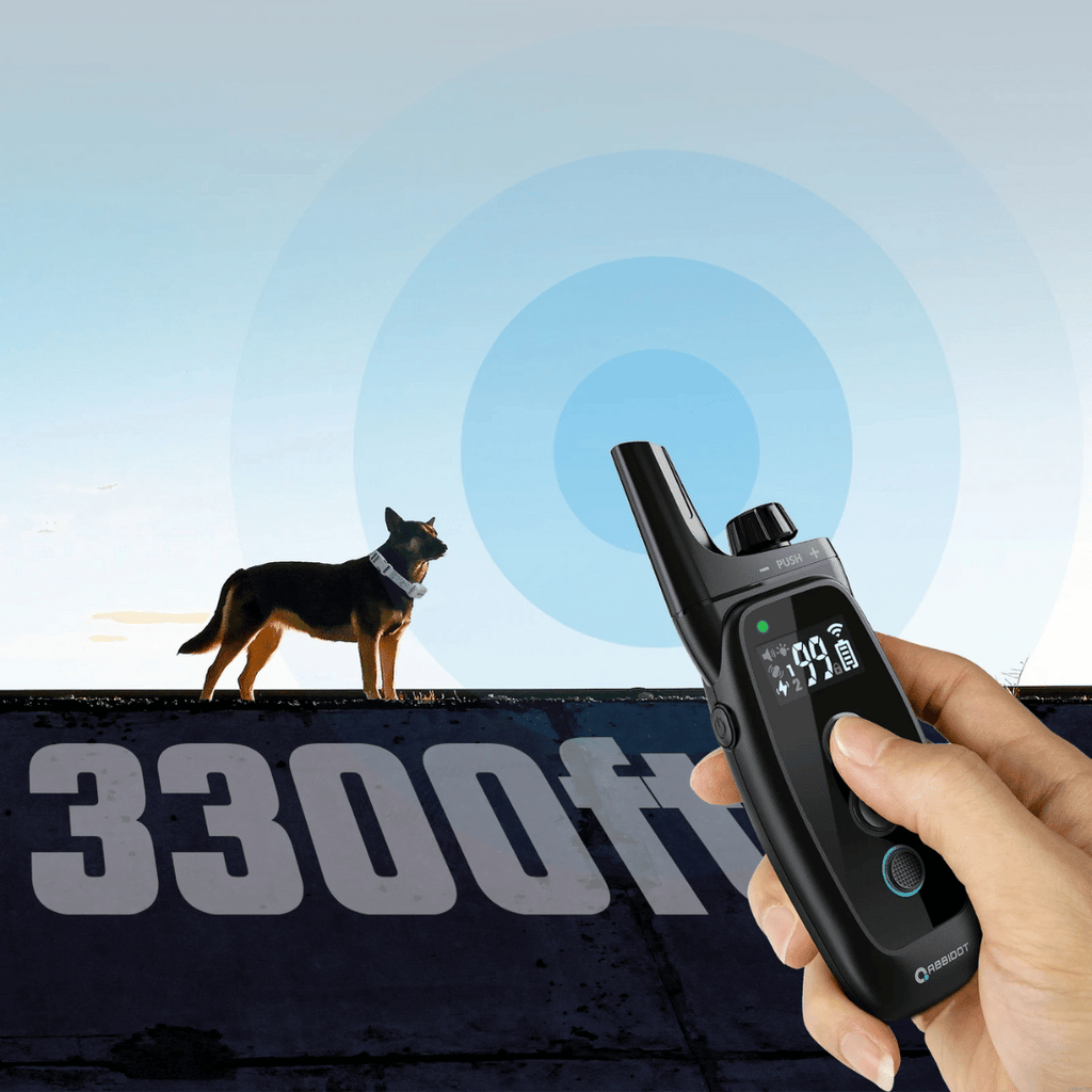 Collar de adiestramiento para perro – Control remoto LED y alcance de 1000 m 