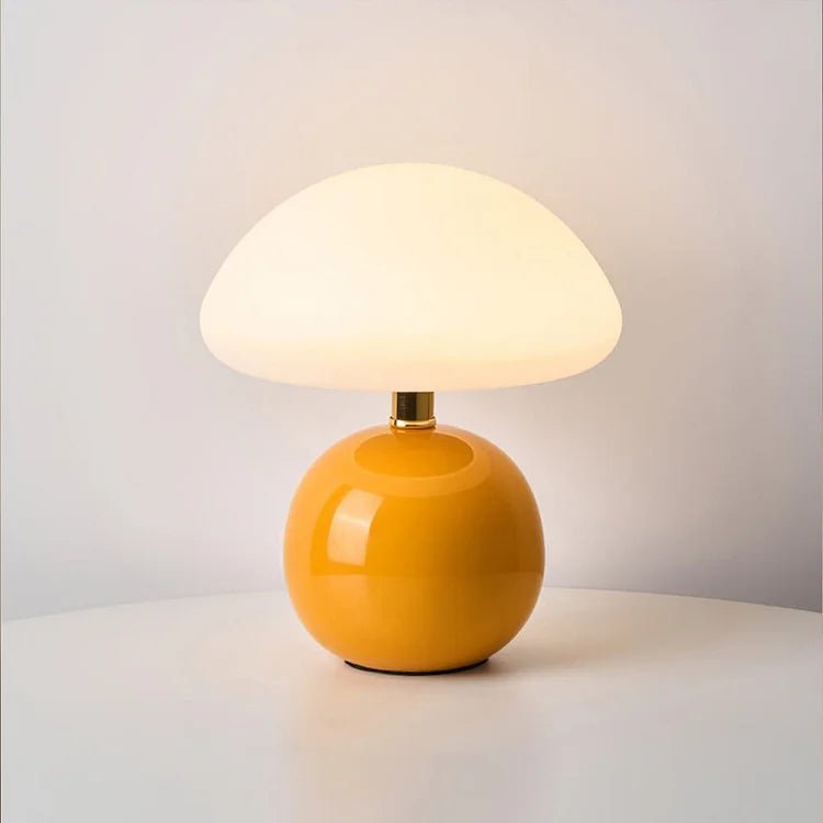 Tafellamp in de vorm van een paddenstoel – Elegantie en originaliteit 