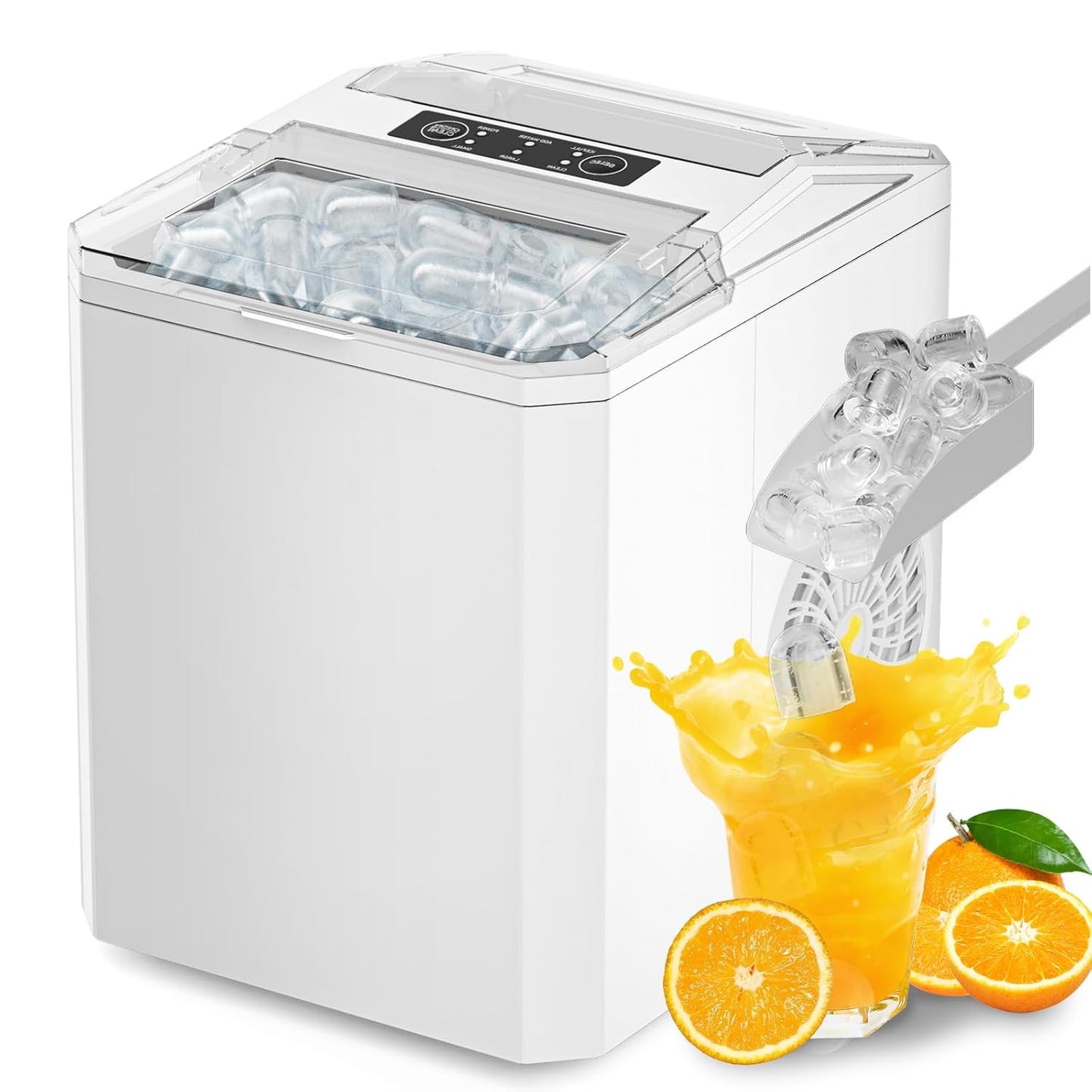 Tragbarer Eiswürfelbereiter – Sofortige Frische zum Mitnehmen 