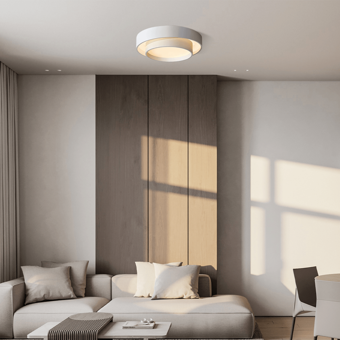 Plafonnier LED Disque – Lumière Et Confort Visuel