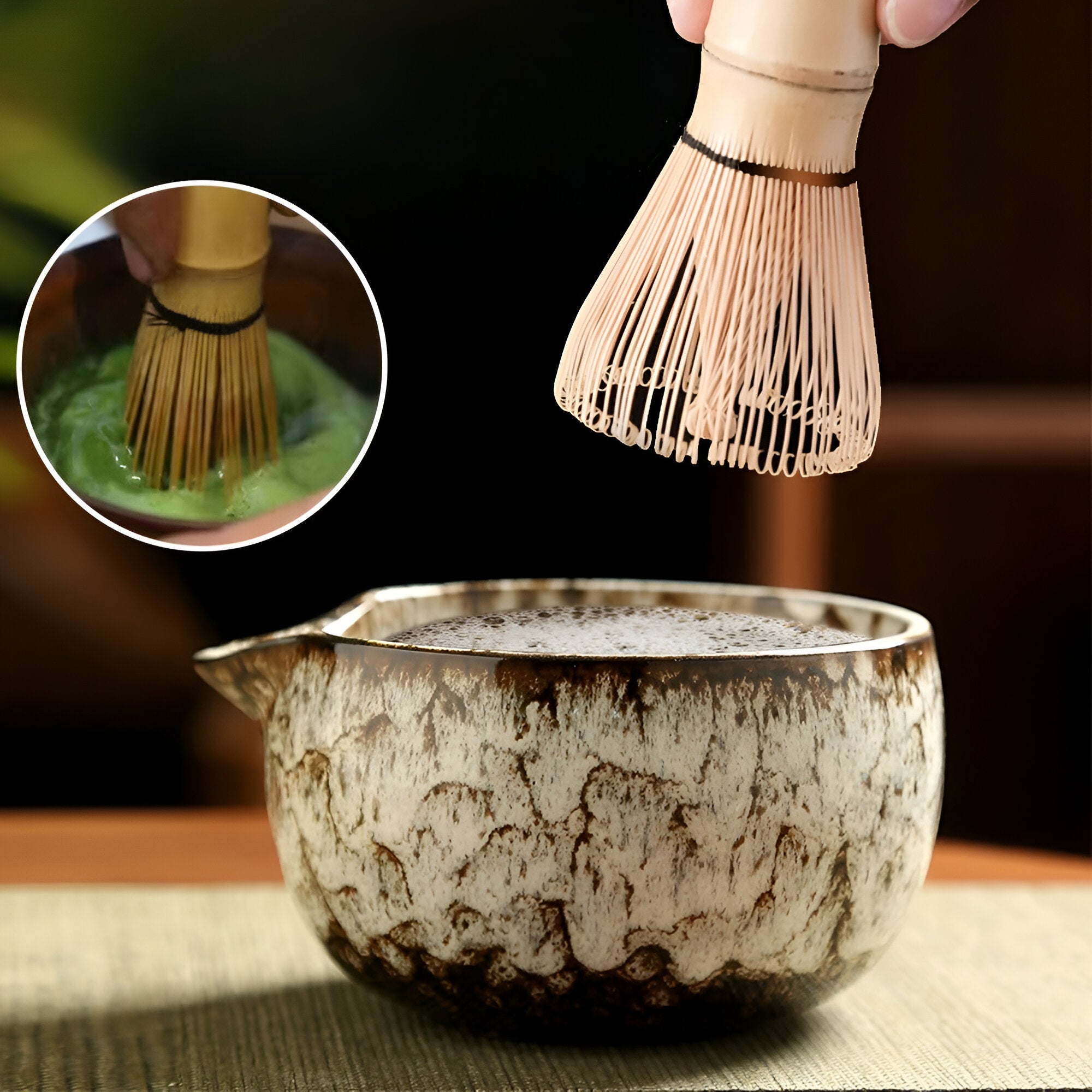Matcha 6 Piece Preparation Set - Käsityöläismainen eleganssi ja hienostunut maku