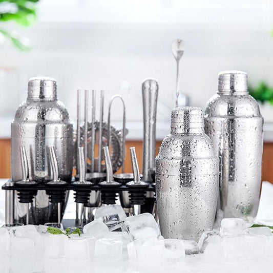 Kit de Bartender Completo – 23 Piezas para Cócteles Caseros o Profesionales 