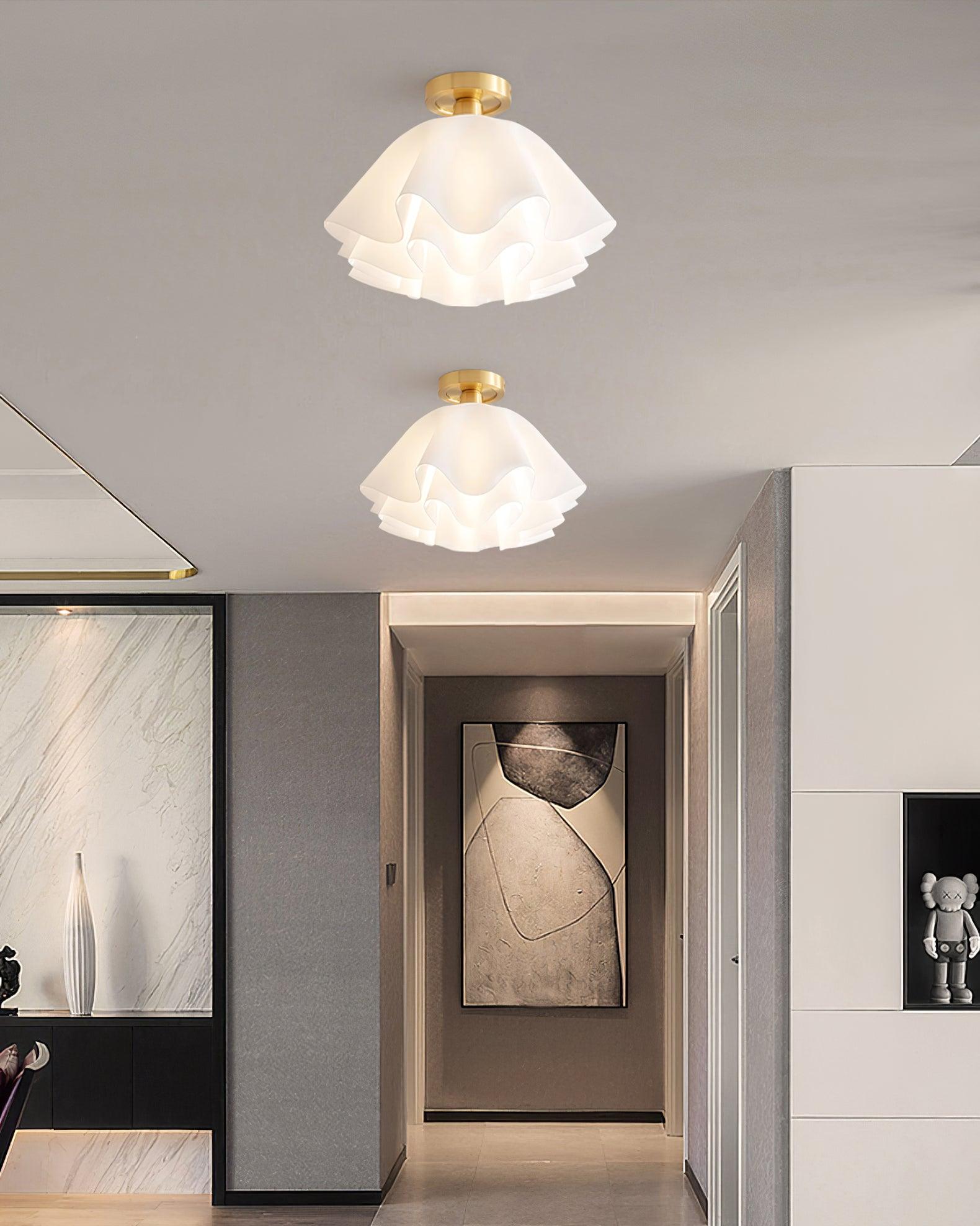 Plafonnier Moderne Élégant – Éclairage Raffiné Et Ambiance Chaleureuse